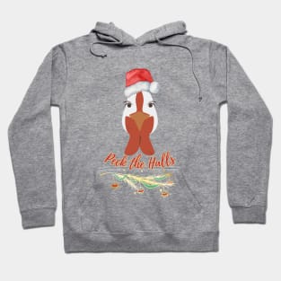 Peck the halls Hoodie